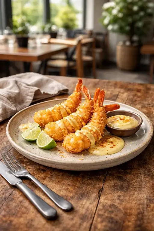 Crispy Tiger Prawns