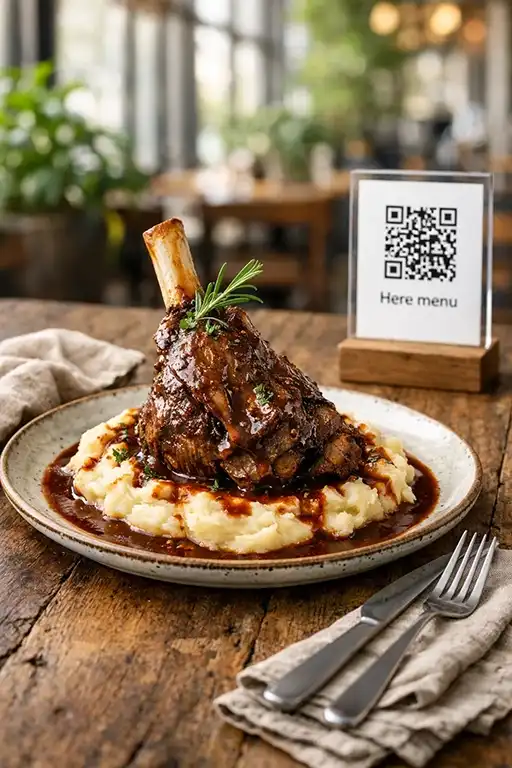 Slow-Cooked Lamb Shank